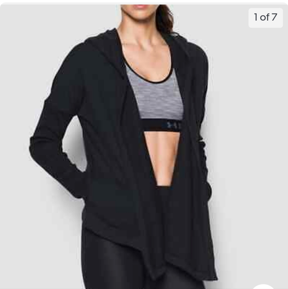 Under Armour draped Hoodie cardigan